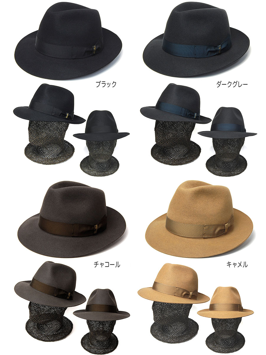 ボルサリーノのファー付きゴージャスなレザージャケット Borsalino