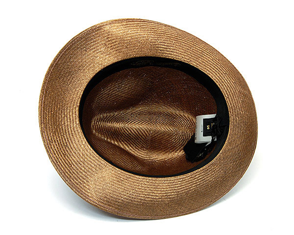 イタリア製”Borsalino(ボルサリーノ)” パラシゾール中折れ帽 141082 メンズ 春夏 ストローハット [大きいサイズの帽子アリ