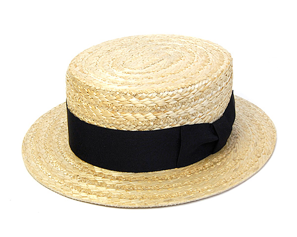 野比 ］foufou kankan boater(カンカン帽) - 帽子