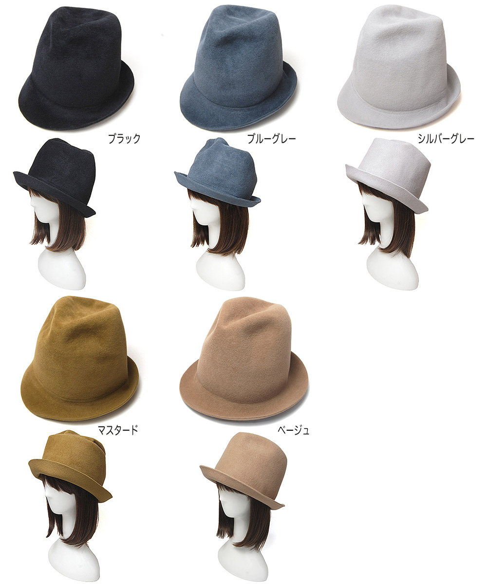 カラーはブラック期間限定価格　chisaki 帽子　YAN 黒