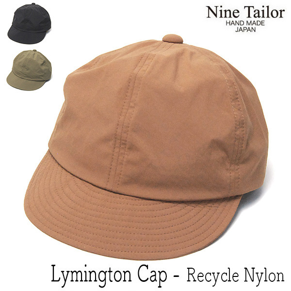 NINE TAILOR(ナインテイラー)” 小つばキャップ Lymington Cap