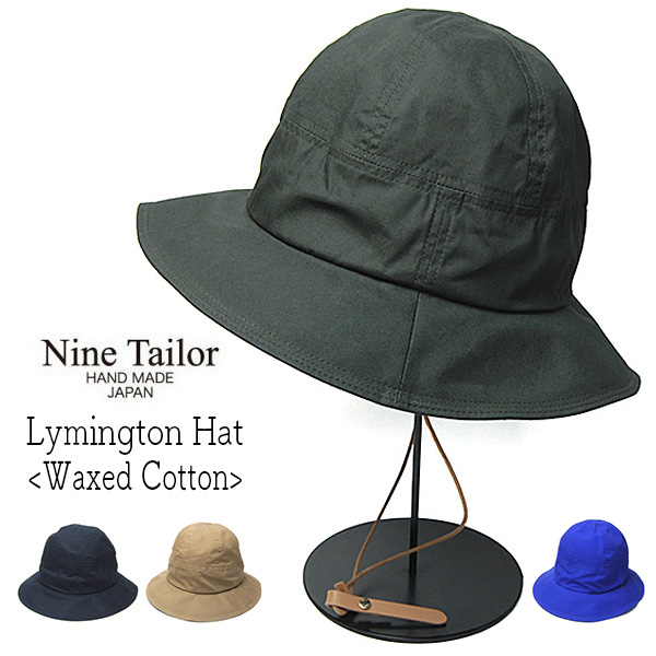 NINE TAILOR(ナインテイラー)u201d メトロハット Lymington Hat ワックスド 