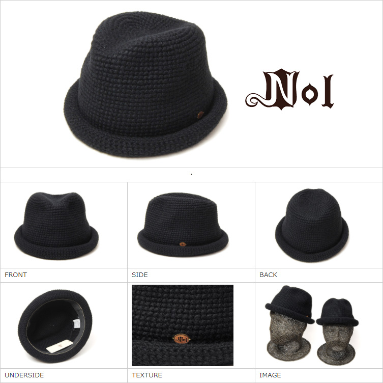 NOL（ノル)” 細編みウール中折れ帽 ロール Island Hat ハット メンズ 秋冬 [大きいサイズの帽子アリ][小さいサイズの帽子あり]【コンビニ受取対応】  (kaw-nl-18080502)