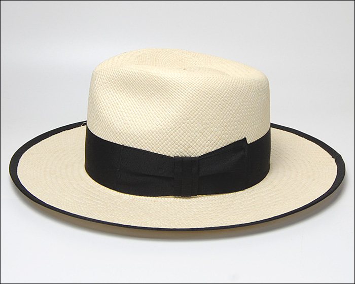 アメリカ”STETSON (ステットソン)” つば広パナマ中折れ帽 FLAT WHIPPET 