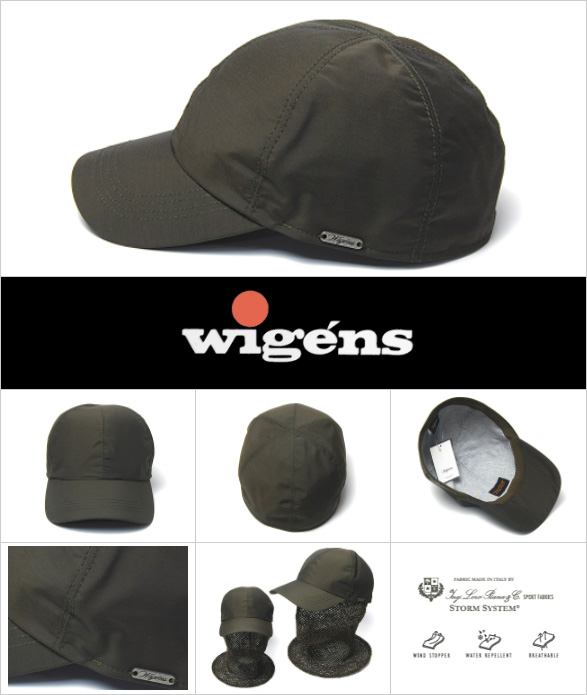 スウェーデン”WIGENS(ヴィーゲン)” ウールナイロンキャップ Baseball